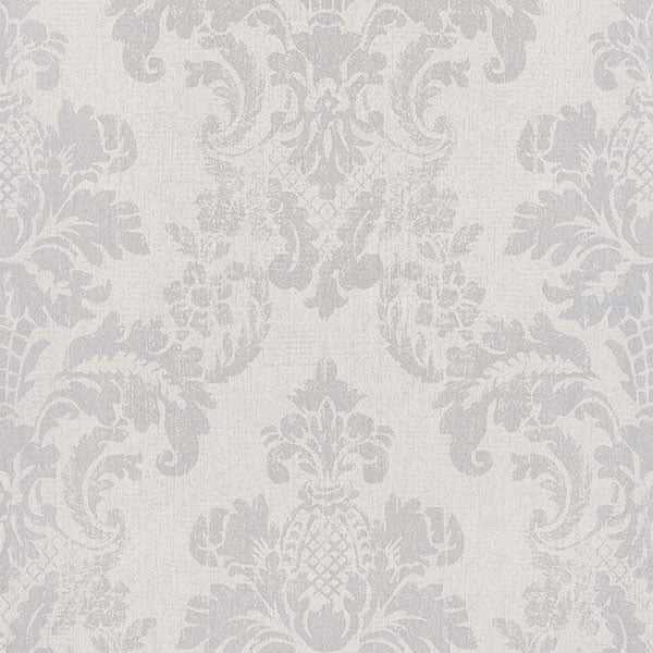 Galerie Wallpaper Product code: 200257 - Venise Wallpaper Collection - White Grey Colours -  