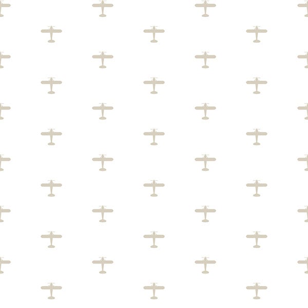 Galerie Wallpaper Product code: 5420 - Little Explorers Wallpaper Collection - Beige White Colours -  