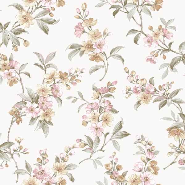 Galerie Wallpaper Product code: 84004 - Cottage Chic Wallpaper Collection - Pink Colours -  
