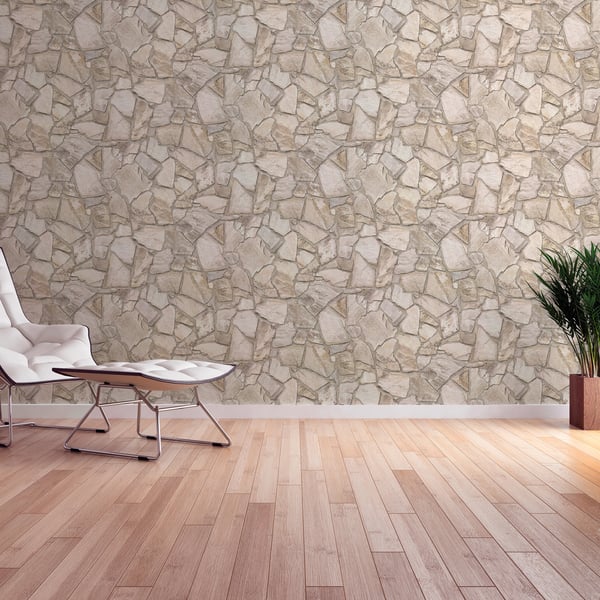 Galerie Wallpaper Product code: BB51143_2 - Bricks And More Wallpaper Collection - Beige Brown Cream Colours -  