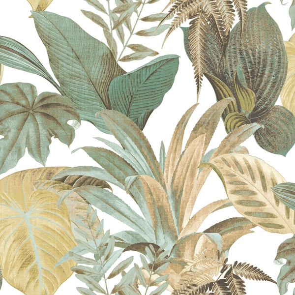 Galerie Wallpaper Product code: CM27015 - Botanica Wallpaper Collection - Green Colours -  