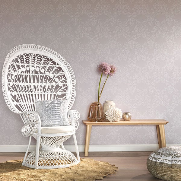 Galerie Wallpaper Product code: GL41111R - Glitterati Wallpaper Collection - Lilac Pink Colours -  