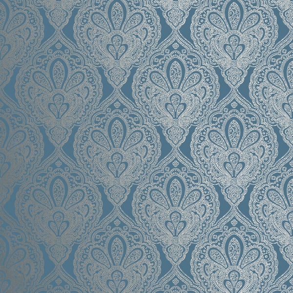Galerie Wallpaper Product code: MX88034 - Metallic FX 2 Wallpaper Collection - Blue Colours -  