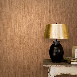 Galerie Wallcoverings Product Code 32275 - Perfecto 2 Wallpaper Collection - Orange Brown Colours - Verticle Texture Design