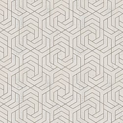 Galerie Wallcoverings Product Code 32608 - City Glam Wallpaper Collection - Beige Gold Colours - Hex Geometric Design