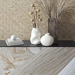 Galerie Wallcoverings Product Code 33309 - Eden Wallpaper Collection -  Rattan Design