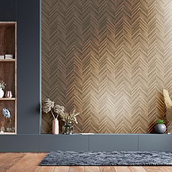 Galerie Wallcoverings Product Code 33377 - The Woods And Wicker Wallpaper Collection - Brown Colours - Wood optics Design