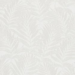 Galerie Wallcoverings Product Code 34002 - Hotel Wallpaper Collection - White, Pearl, Pink Colours - Botanical leaves design Design