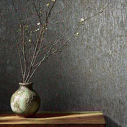 Galerie Wallcoverings Product Code 35526 - Odyssey Wallpaper Collection - Blue Copper Colours - Uni Design