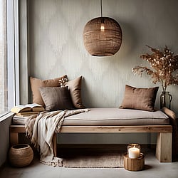 Galerie Wallcoverings Product Code: 35801 - Fashion Icon Wallpaper Collection Galerie Wallcoverings Product Code 35801 - Fashion Icon Wallpaper Collection - Beige Grey Colours - Stripes Design