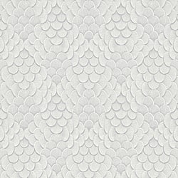 Galerie Wallcoverings Product Code: 35809 - Fashion Icon Wallpaper Collection Galerie Wallcoverings Product Code 35809 - Fashion Icon Wallpaper Collection - White Grey Colours - 3D optics Design