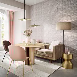 Galerie Wallcoverings Product Code: 35812 - Fashion Icon Wallpaper Collection Galerie Wallcoverings Product Code 35812 - Fashion Icon Wallpaper Collection - Red Brown Colours - 3D optics Design