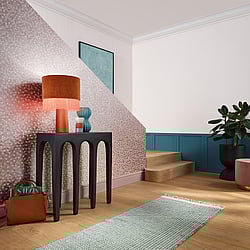 Galerie Wallcoverings Product Code: 35817 - Fashion Icon Wallpaper Collection Galerie Wallcoverings Product Code 35817 - Fashion Icon Wallpaper Collection - Rose Colours - Tile optics Design