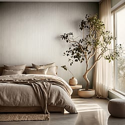Galerie Wallcoverings Product Code: 35830 - Fashion Icon Wallpaper Collection Galerie Wallcoverings Product Code 35830 - Fashion Icon Wallpaper Collection - Beige Grey Colours - Stripes Design