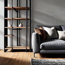 Galerie Wallcoverings Product Code: 35832 - Fashion Icon Wallpaper Collection Galerie Wallcoverings Product Code 35832 - Fashion Icon Wallpaper Collection - Grey Colours - Stripes Design