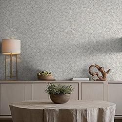 Galerie Wallcoverings Product Code: 35843 - Fashion Icon Wallpaper Collection Galerie Wallcoverings Product Code 35843 - Fashion Icon Wallpaper Collection - Grey Blue Beige Colours - Floral Design
