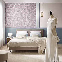 Galerie Wallcoverings Product Code: 35844 - Fashion Icon Wallpaper Collection Galerie Wallcoverings Product Code 35844 - Fashion Icon Wallpaper Collection - Red Blue Purple Colours - Floral Design
