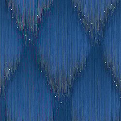 Galerie Wallcoverings Product Code: 35886 - Fashion Icon Wallpaper Collection Galerie Wallcoverings Product Code 35886 - Fashion Icon Wallpaper Collection - Blue Colours - Rhinestone Stripes Design