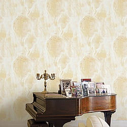 Galerie Wallcoverings Product Code 42572 - Italian Textures 3 Wallpaper Collection - Yellow Gold Colours - Marble Texture Design