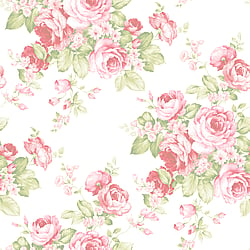 Galerie Wallcoverings Product Code AB27612 - Abby Rose 4 Wallpaper Collection - Pink Green Colours - Grand Floral Design