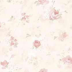 Galerie Wallcoverings Product Code AB27661 - Abby Rose 3 Wallpaper Collection - Soft Pink Green Cream Colours - Morning Dew Design