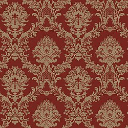 Galerie Wallcoverings Product Code CI38217 - Classic Silks 4 Wallpaper Collection - Red, Gold Colours - Classic Damask Design