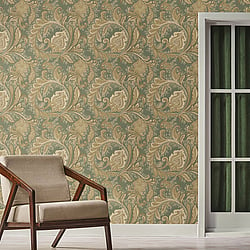 Galerie Wallcoverings Product Code DWP0355-01 - Elegance Wallpaper Collection -  Paisley Design