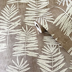 Galerie Wallcoverings Product Code DWP0365-02 - Zen Wallpaper Wallpaper Collection -  Tumbling Leaf Design