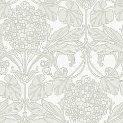 Galerie Wallcoverings Product Code ET12106 - Arts and Crafts Wallpaper Collection - Cream Beige Colours - Floral Hydrangea Design