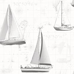 Galerie Wallcoverings Product Code G56421 - Global Fusion Wallpaper Collection -  Sail Away Design