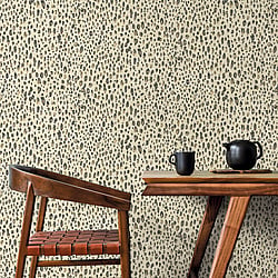 Galerie Wallcoverings Product Code G67761 - Natural FX 2 Wallpaper Collection - Gold Colours - Leopard Design