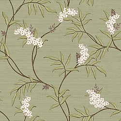 Galerie Wallcoverings Product Code IS33305 - Italian Silks And Damasks Wallpaper Collection - Green Colours - Ramage Tonale Design