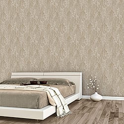 Galerie Wallcoverings Product Code W78177 - Metallic Fx Wallpaper Collection - Gold Colours - Modern Metallic Damask Design