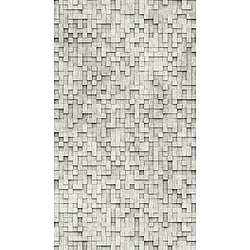 Galerie Wallcoverings Product Code WH45211M - Welcome Home Murals Wallpaper Collection - Grey, White Colours - Stone Pixels Design