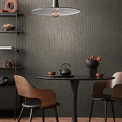 Galerie Wallcoverings Product Code WW22231 - The Woods And Wicker Wallpaper Collection - Brown Metallic Black Colours - Forest Texture Design