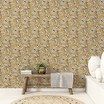 Galerie Wallcoverings Product Code 18552 - Into The Wild Wallpaper Collection - Yellow Colours -  