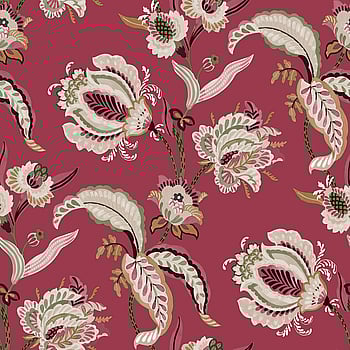 Galerie Wallcoverings Product Code 18554 - Into The Wild Wallpaper Collection - Red Colours -  