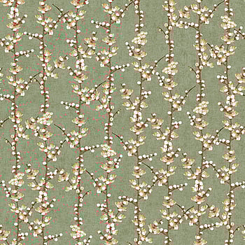 Galerie Wallcoverings Product Code 1904-4 - Spring Blossom Wallpaper Collection - Green Colours -  