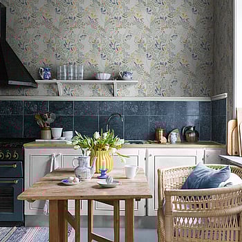 Galerie Wallcoverings Product Code 22005 - Fagring Wallpaper Collection - Blue/green Colours -  