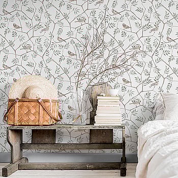 Galerie Wallcoverings Product Code 27015 - Morgongava Wallpaper Collection - Beige Green Colours -  