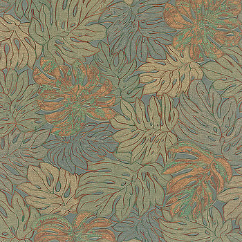 Galerie Wallcoverings Product Code 30434 - Essentials Wallpaper Collection - Green Orange Gold Colours -  