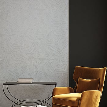 Galerie Wallcoverings Product Code 34005 - Hotel Wallpaper Collection - Grey, White, Cream Colours -  