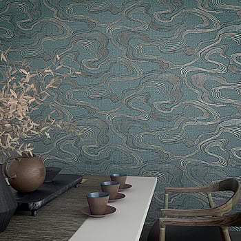 Galerie Wallcoverings Product Code 34538 - The New Design Book Wallpaper Collection - Blue Colours -  