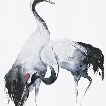 Galerie Wallcoverings Product Code 34596 - Kumano Wallpaper Collection - White, Black Colours -  