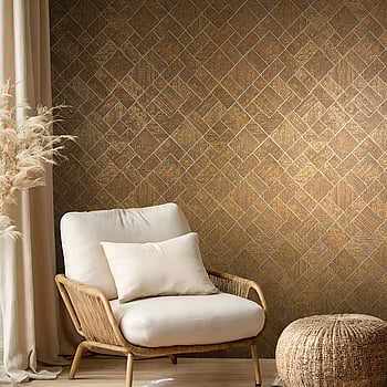 Galerie Wallcoverings Product Code 35513 - Odyssey Wallpaper Collection - Gold Colours -  