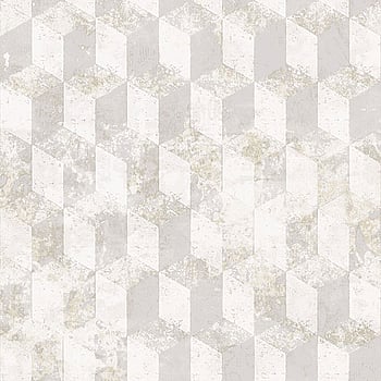 Galerie Wallcoverings Product Code 3750 - Tendenza Wallpaper Collection - White Silver Colours -  