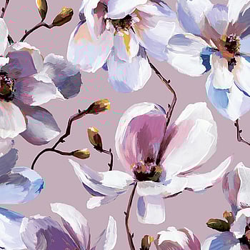 Galerie Wallcoverings Product Code 47463 - The New Design Book Wallpaper Collection - Rose, White, Purple Colours -  
