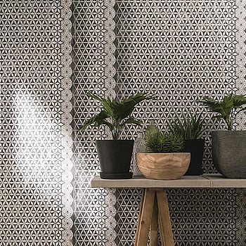 Galerie Wallcoverings Product Code 58110 - Geo Wallpaper Collection - Black Grey Silver Gold Colours -  