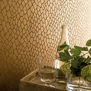 Galerie Wallcoverings Product Code 59115 - Merino Wallpaper Collection - Gold Colours -  