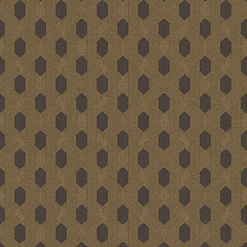 Galerie Wallcoverings Product Code AC60023 - Absolutely Chic Wallpaper Collection - Brown Metallic Black Colours -  